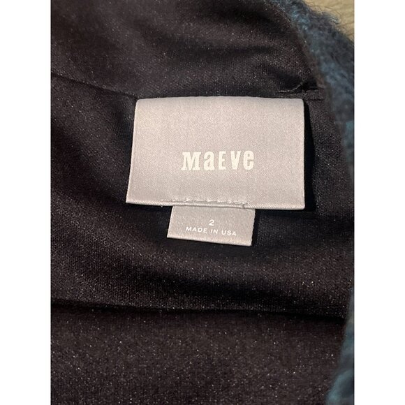 Maeve Multicolor Striped Fuzzy Wool Blend Mini Skirt - Picture 4 of 6